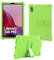 HminSen Case for Lenovo Tab M9 Cover 9.0 inch (TB-310FU,2023 Released), Kids Friendly Soft Silicone Adjustable Stand Cover for Lenovo Tab M9 Tablet (Green)