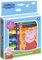 Totum 360242 Pig Stempelset – Kreatives Set aus 5 selbstfärbenden Stempel, Malbüchlein, 3 Buntstiften & Sticker mit Motiven von Peppa Wutz & ihren Freunden