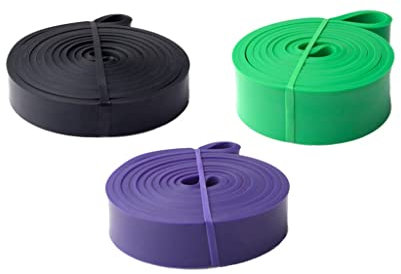 Widerstandsband Übung Gummiband Training Ruber Schnalle Kraft Pilates Fitness Equipment Training Expander Unisex (Color : A, Size : One Size)