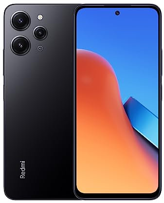 Xiaomi Smartphone Redmi 12 4GB/128GB 6.79 FHD+ DotDisplay Screen 5000mAh 18W Fast Charging 50 MP Triple Camera (Black)