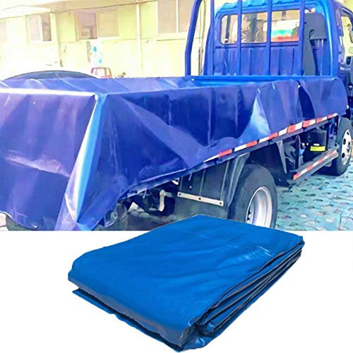 Pool Membrane Teichfolie, Reservoir Wasserdichtes Tuch Gärten Undurchlässige Folie Flexible Fischteich Bett, Dicke Folie, Reißfest (Farbe : Blau, Größe : 3x4m)