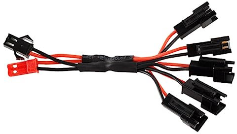 Toyvian Männlich Und Weiblich Jst Stecker Adapterkabel Für Lithium-ionen-akkus Hochtemperaturbeständig Batterien Gleichzeitig Laden Tragbares Design Akku-Packs