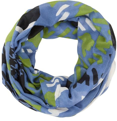 TOM TAILOR Damen Loop Halstuch mit Muster, 36992 - Pattern Mix Scarf Design, ONESIZE