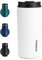 SUNWILL Coffee Cup Travel Mug, Coffee Mug with Leakproof Lid, 355ml Thermal Cup Satinless Steel, Cupholder Friendly, White