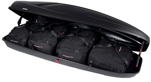 KJUST Taschen Set 4stk kompatibel mit Dachbox AROSO DÜSSELDORF 480