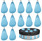 12Pcs Pool Water Bags, Pool Cover Weight Bags Hanging Bags Pool Water Bags,Heavy Duty Swimming Pool Closing Water Bags for Above Ground Winter Pool Cover (Light blue)