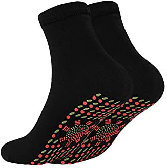 Heated Socks Clearance,Heated Socks Today's Deals,Foot Warmer Heated Socks for Men Women,Self Heating Socks Tourmaline Socks Magnetic Sock Self Heating Magnetic Socks for Winter Outdoor Hiking Fishing