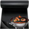 Retoo BBQ Grillmatte Teflon Antihaft Wiederverwendbar Backmatte für Holzkohlegrill Elektronischen Grill Gasgrill Backofen Grillplatte Backpapier 40x33 cm Schwarz