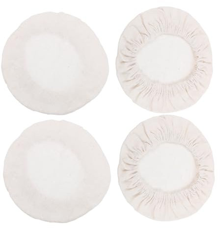 AUTSUPPL 4pcs Bread Cloche Lid Sourdough Bread Fermentation Cover Wide Mouth Jar Lids for Kitchen Canning