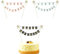3 Stück Happy Birthday Cake Topper,Geburtstag Kuchen Deko,Tortendeko,Decoration,Geburtstagsdeko Wimpelkette,Torte Toppers,Tortendekoration,Mädchen Torten Dekoration,Junge Girlande,Kuchendeko