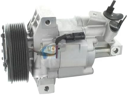 EMDMGJ Z1C001542 926008116R 926000216R Compressore Aria condizionata, Compatibile con Renault Clio Captur Dacia Logan II, Compatibile con Sandero II, compressore Aria condizionata DKV11R