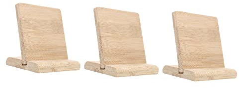 OSALADI 3 Placa de Nombre de con Base para Escritorio para Restaurantes Ferias y Tiendas Diseño Práctico y Duradero