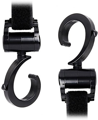 Gancho universal ULOOIE para coche de bebé (negro)