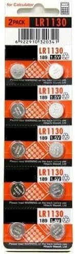 Pila Maxell LR1130 LR54 1.5v Pack 10 Batterie