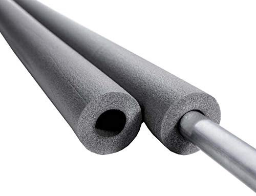 Climaflex Pipe Insulation Foam for 15mm Diameter Pipes ~ Lagging Wrap Roll Industrial Covers for Plumbers DIY Professional (5, 9mm Insulation)
