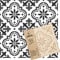 NAKLEO Stencil per Piastrelle per Pittura 10x10cm, Valetta Spagnolo Floreale Marocchino Moresco, Modello Geometrico Plastica e Riutilizzabile, Fai Da Te Decorazioni Casa, Pavimento Pareti Muro Legno