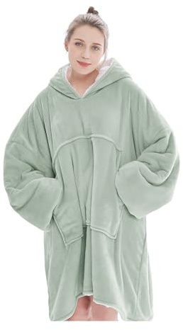 FELOVE Übergroße Hoodie Sweatshirt, Original Decke Sweatshirt, super weiche gemütliche warme komfortable Riesen-Hoodie, Geeignet Kapuzenpullover für Erwachsene, Männer, Frauen, Jugendliche