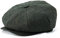 BOTVELA Herren 8 Stück Wollmischung Newsboy Flat Cap Fischgrätenmuster in klassischen 5 Farben Gr. Large, grün