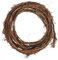 Rattan-Girlande, 4,5 m, natürlicher Weinrebenkranz, 15,2 cm, Weinzweig-Girlande für Heimwerker, Handwerk, Hochzeit, Party, Innen- und Außenbereich, Haustür, Wandbehang, Dekorationen