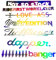 Autoaufkleber Hologramm Aufkleber Frontscheibenaufkleber Rainbow MOTIVAUSWAHL + WUNSCHFARBE Sticker Oilslick Attraktief, Dapper, Static, Girl Sticker Car, I lOVE ass, Most Hated