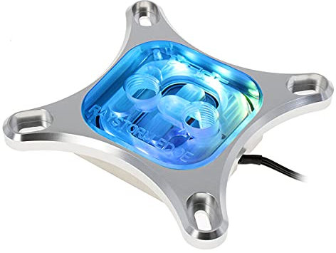 XSPC Raystorm EDGE ARGB CPU Water Block (Intel) - Silver