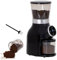 ADLER AD4450 Molinillo Café Profesional, Sistema de Muelas de Acero, 31 Ajustes de Molienda, 90 g/min de Café para Todo Tipo de Cafeteras, Temporizador, Depósito 300 g, 300W