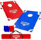 Original Cornhole® Toss® | Jeu Américain | Facilement Démontable & Transportable | Toile Nylon & Structure 100% PVC | Léger | Qualité Premium | 2 Boards + 8 Sacs + Housse de Transport | OriginalCup®