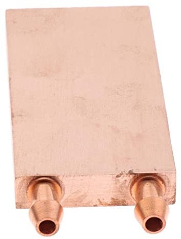 zalati Kupfer-Kühlblock (543215) Kühlkörper für PC Computer CPU Wasserkühlung