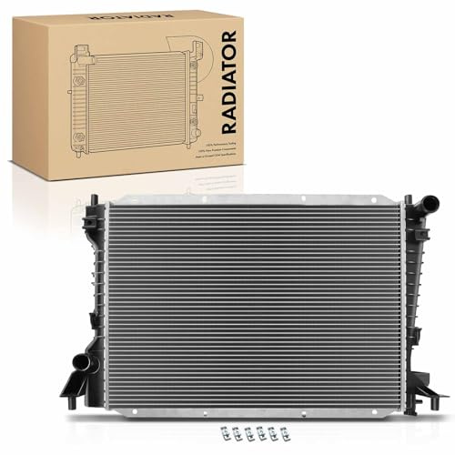 Frankberg Radiateur Refroidissement du Moteur Boîte de vitesses manuelle Compatible avec S-Type X200 2.5L 3.0L 4.0L 4.2L Essence 1999-2007 Remplacer# 6W4Z8005AA