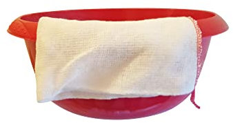 That Sensibility™ Red Round Sink Bowl For Washing Up With Free Cleaning Cloth