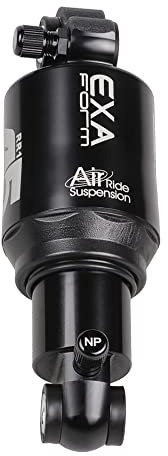 JAKMET Fahrrad Stoßdämpfer,Mountainbike Stoßdämpfer Air Rear Absorber Shock MTB Fahrrad Double Single Mountainbike 125 150 165 190 MM for Scooter (Color : RR1 165mm Dual air)