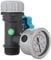 druckreduzierer gardena Wasserdruckventil Wasserdruckregler Druckminderventil Mit Manometer Gewächshaus-Gartenbewässerungsregler Druckregelventil