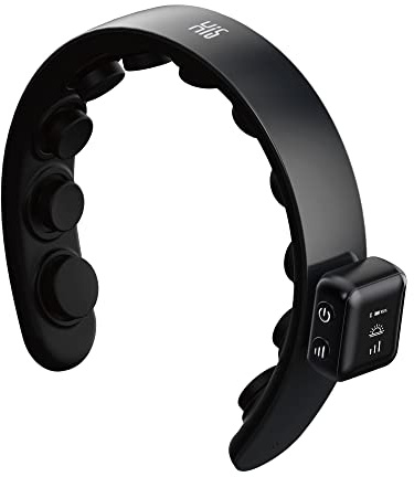 Master Massage H1 Vibrations-Haar-Kopfhautmassagegerät, 11 Finger, elektrisches Kopfmassagegerät, Haarstimulation, leichtes Haarband-Design, 5 Modi, Schwarz