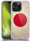 Head Case Designs Japan Japanese Nisshoki Vintage Flags Soft Gel Case [Military Grade Protection] Compatible With Apple iPhone 15 Pro Max