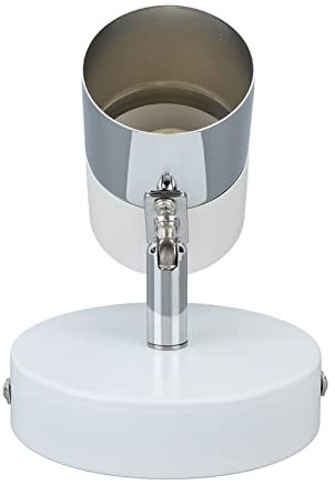 FTVOGUE Wandlampenfassung, Lampenfassung GU10-Lampensockel, 350-Grad-Drehung, 90-Grad-nach Oben und Unten, Metallmontierte Glühbirnenfassung für Zuhause, Wandlampen, Wandlampen
