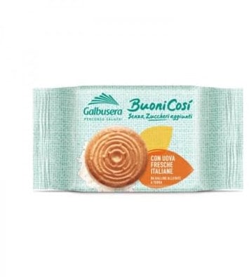 BuoniCosì Mini Galbusera 60 pezzi (Confezione da 60 mini pacchetti, ognuno contenente 3 biscottini all'interno)