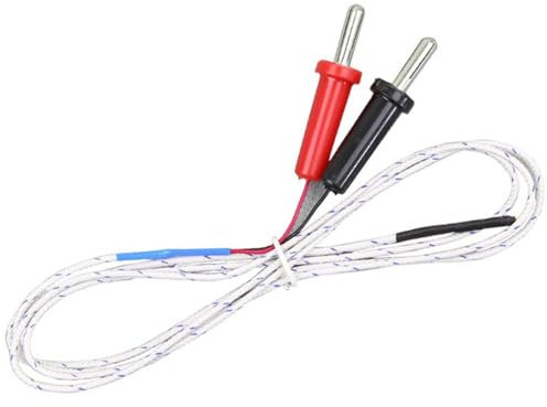 Thermoelement-Sonde, K-Typ Temperatursensor, Doppelkopf-Multimeter, Thermosensor-Sonde für digitales Thermometer