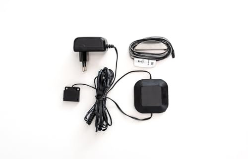 möbelando LED Glaskantenbeleuchtung >GRENO/SILIAS< LED-Glaskantenbeleuchtung mit Netzanschluss in den Maßen ca. 10 x1 x 3 cm (B/H/T) - die optimale Lösung für Moderne Einrichtungen