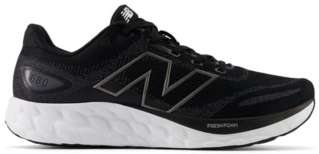 New Balance M680LK8 Herren-Laufschuh, Schwarz, 45.5 EU