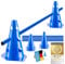 all Pets United® Steckhürden Set für Hunde; Agility Trainingszubehör für Hunde & Pferde; Hürdenset mit Stange & Hütchen für Tier & Fußballtraining; Wetterfest & Stabil (4 Sets)