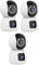 AntDau71® - 3 Pezzi Camera Wifi PTZ, con Doppia Lente, Rilevatore di Movimento, Visione Notturna, Registrazione Video HD, Microfono, Speaker, IP44, Slot Micro-Sd, Type-C – App Yoosee – CW910-3