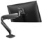 Monitor Stand Single Monitor Desk Mount, Heavy Duty Monitor Arm for 17-49 inch Screens up to 33lbs, Fully Adjustable Ultrawide Single Monitor Mount, VESA 75/100mm 27 inch Monitor Stand(Black)