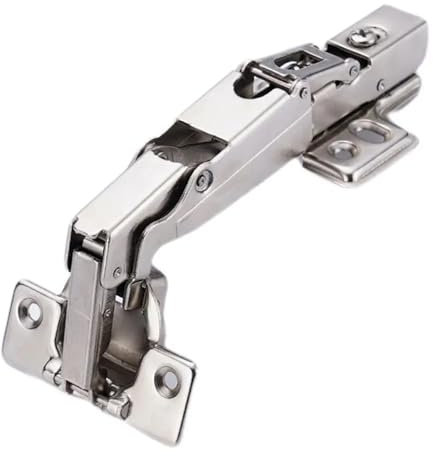 WENYOG Scharniere Für SchranktüRen Hardware 165 Grad Hydraulischer Klappdämpfer Puffer Türscharnier Fensterzubehör Möbelzubehör(Insert Embed)