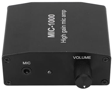 Préampe Micro, Préampli Micro pour Le Kit de Jeu d'accessoires d'amplification Voc Amp Vocal DC 5V, Amplificateur d'électret