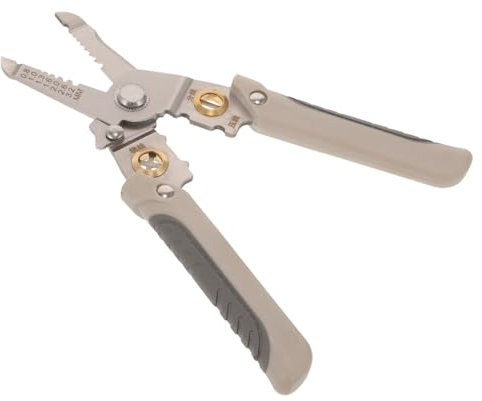 Zerodeko Spelafili Tronchesi Elettrici Per Elettricisti Pinze Elettriche Lame Appuntite Utensili Elettrici Resistenti Per Taglio e Crimpaggio Fili Impugnatura Ergonomica Per Comfort