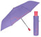 Mehrfarbiger Regenschirm Automatik für Frauen mit Punkten - Taschenschirm Taschenregenschirm Kompakt Mini Leicht Winddicht - Regen Schirm Klein Reisen - Durchmesser 96 cm (Violett)