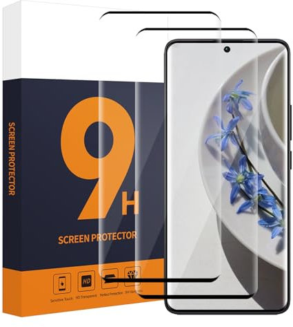 Carantee Verre Trempé pour Xiaomi Redmi Note 13 Pro Plus 5G, 2 Pièce 9H Dureté Anti Rayures Protection Écran, 3D Full Cover, Haute Sensibilité Sans Bulle, HD Redmi Note 13 Pro Plus Vitre Protection