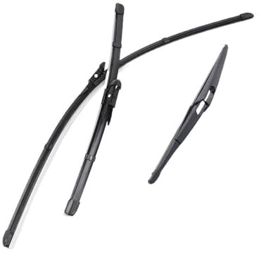 CTCYWLWAYZ para Opel para Corsa D 2006-2014 Juego De Escobillas Limpiaparabrisas Delanteras Y Traseras