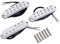 BESPORTBLE 3stücke Teiliges Sss Gitarren-pickup-set Weiße Single-coil Und Humbucker Für Gitarre Und Bass Installieren Langlebiges Material Für Musikliebhaber Und Diy-enthusiasten