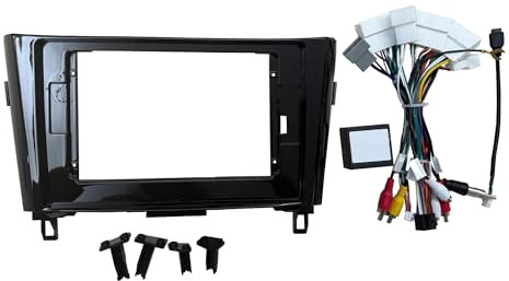 10.1 Inch Car Radio MP5 Android Player 2 Din Head Unit Fascias Panel Install Frame For Nissan For Qashqai For X-Trail 2016-2021 KLAUER(Frame Cable Canbus)